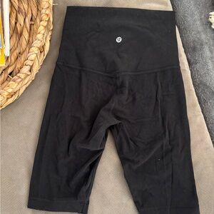 lululemon athletica Classic Black Bike Shorts